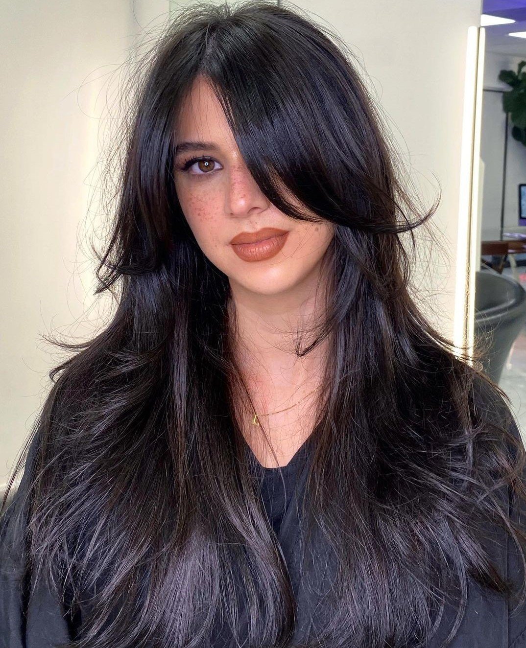 Curtain Bangs hair