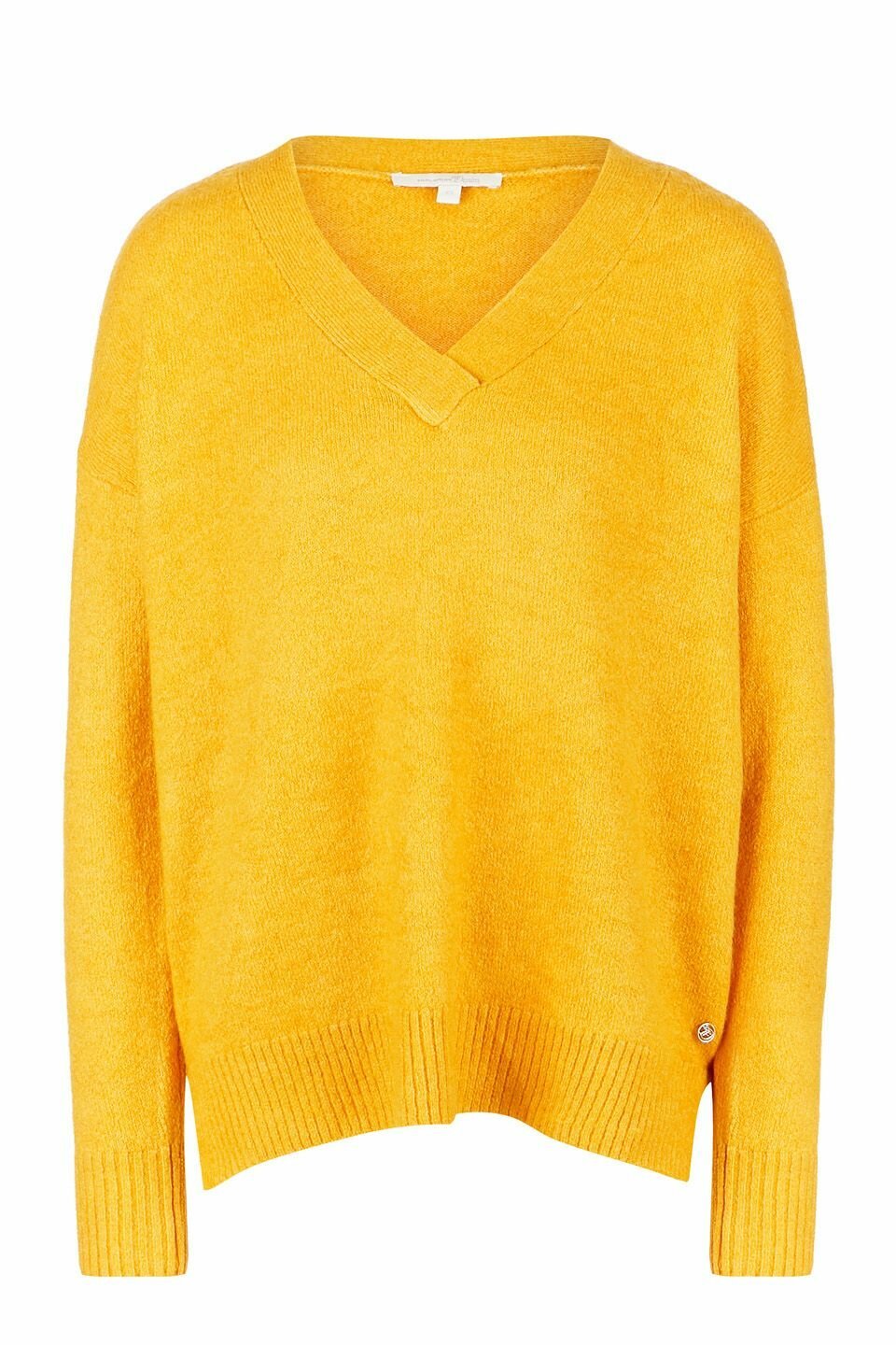 Желтый свитер Zara Knit