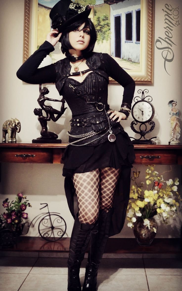 Steampunk стиль одежды