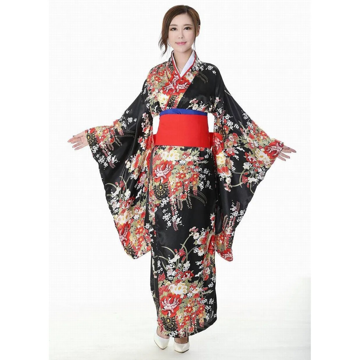 Платья кимоно в японском стиле