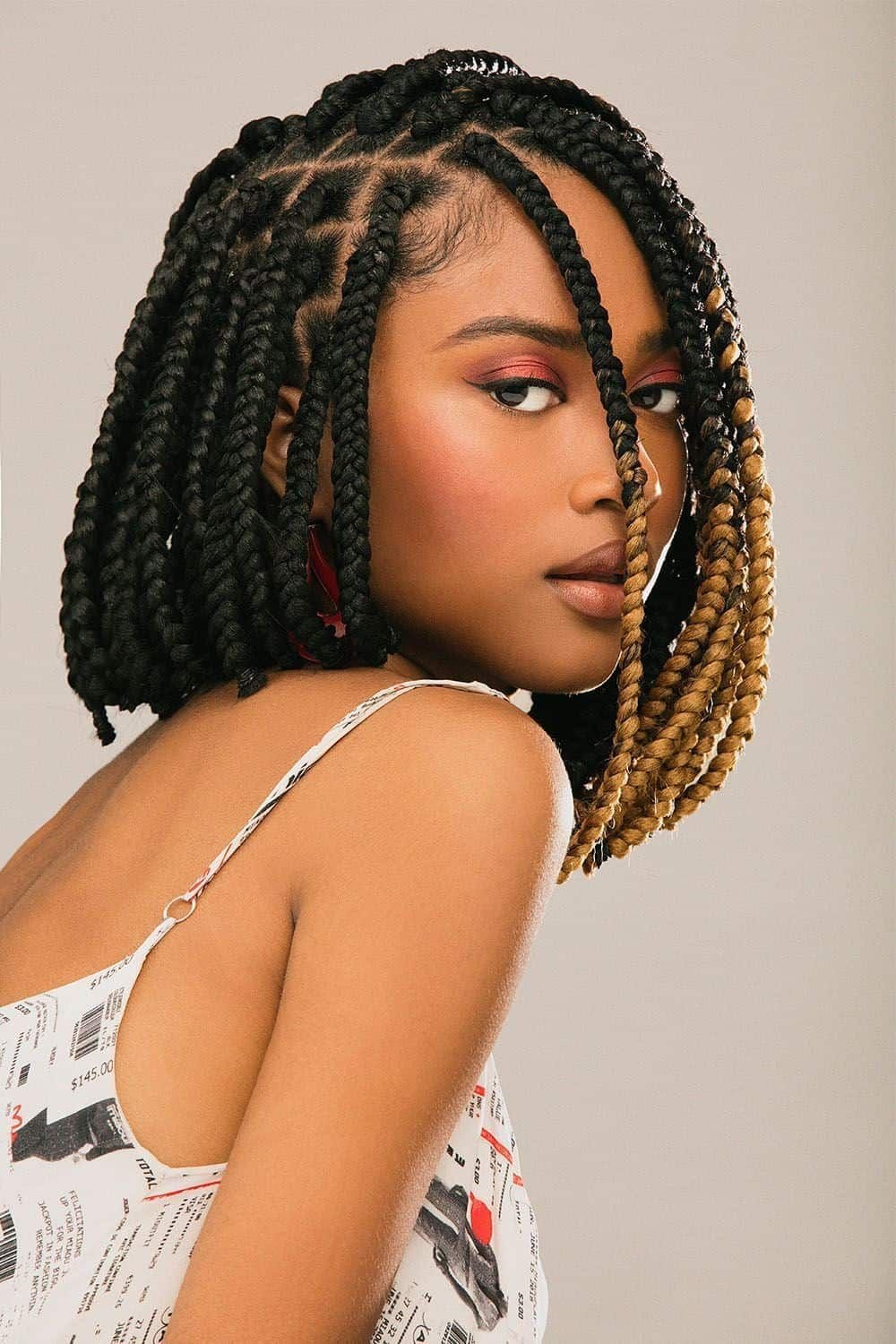 Box Braids каре