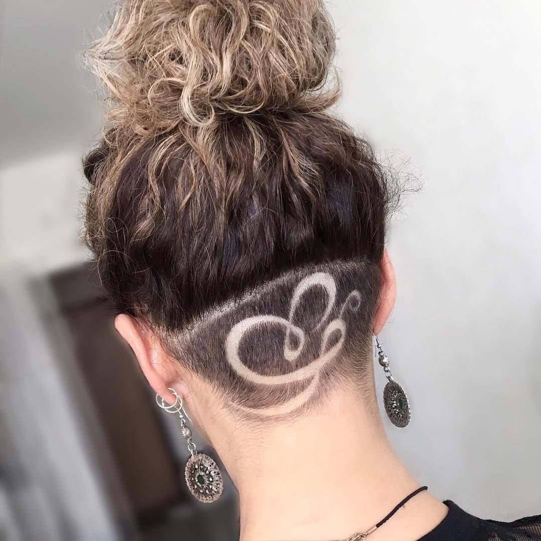 Hair tattoo — модные тенденции