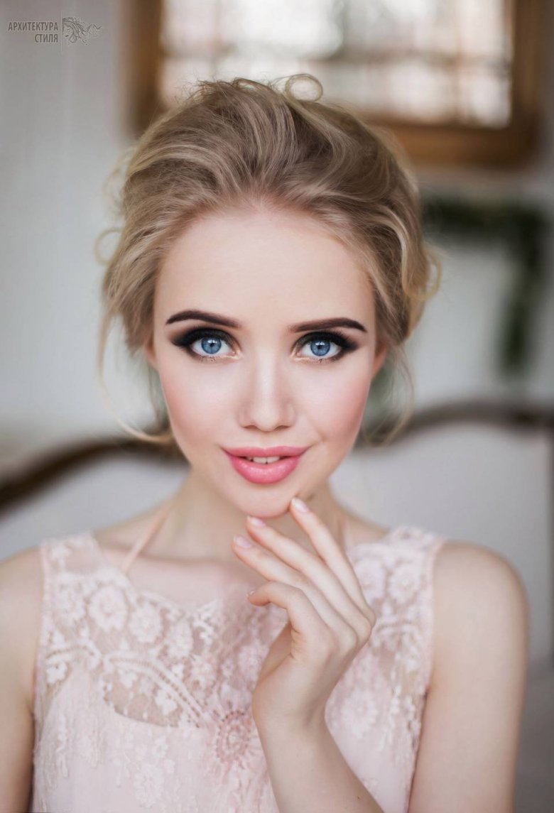 Нежный макияж