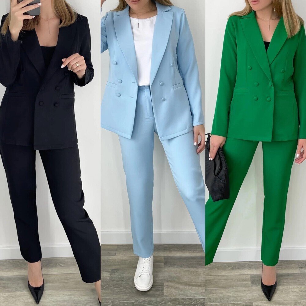 Белый брючный костюм женский Zara