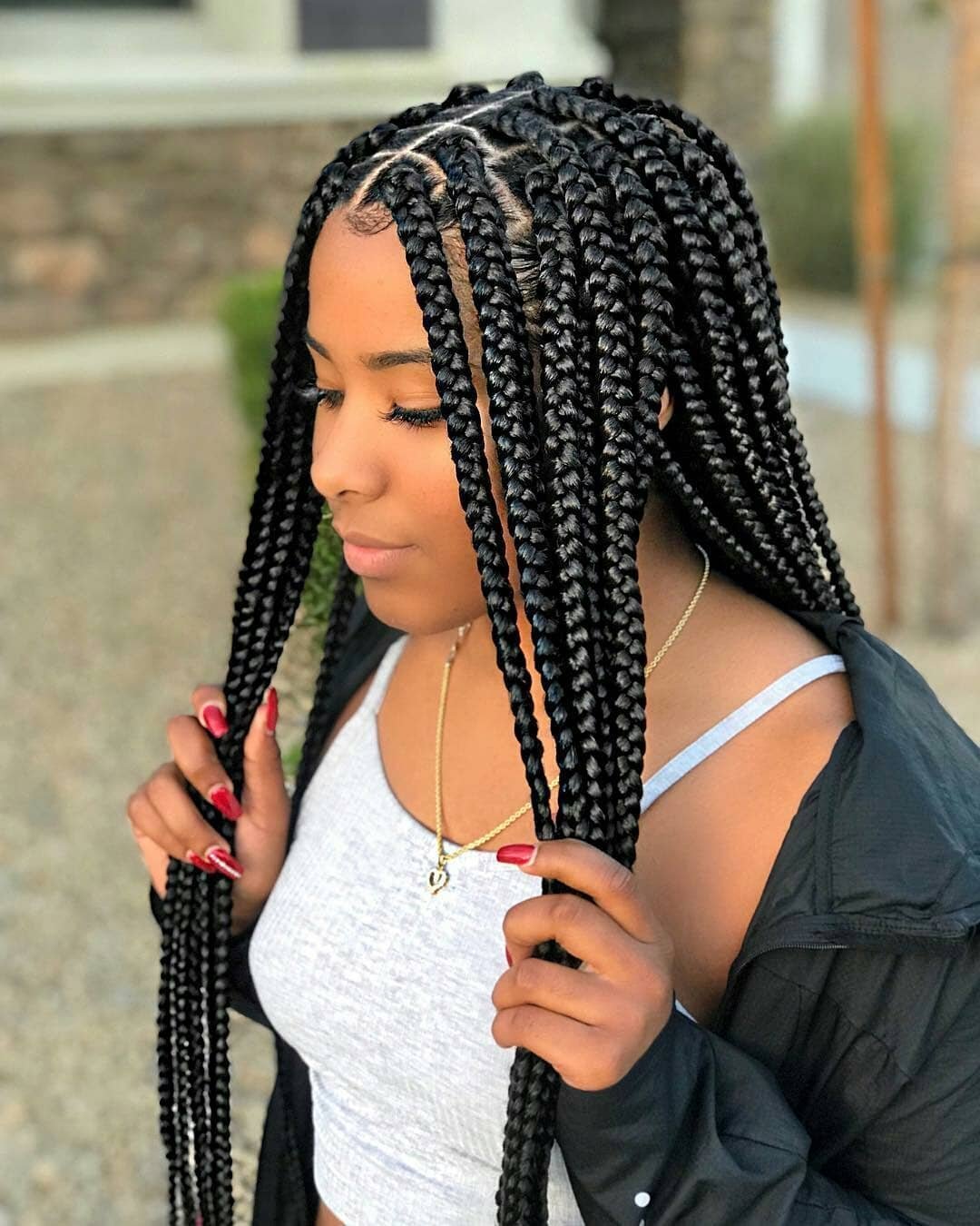 Афрокосы Box Braids