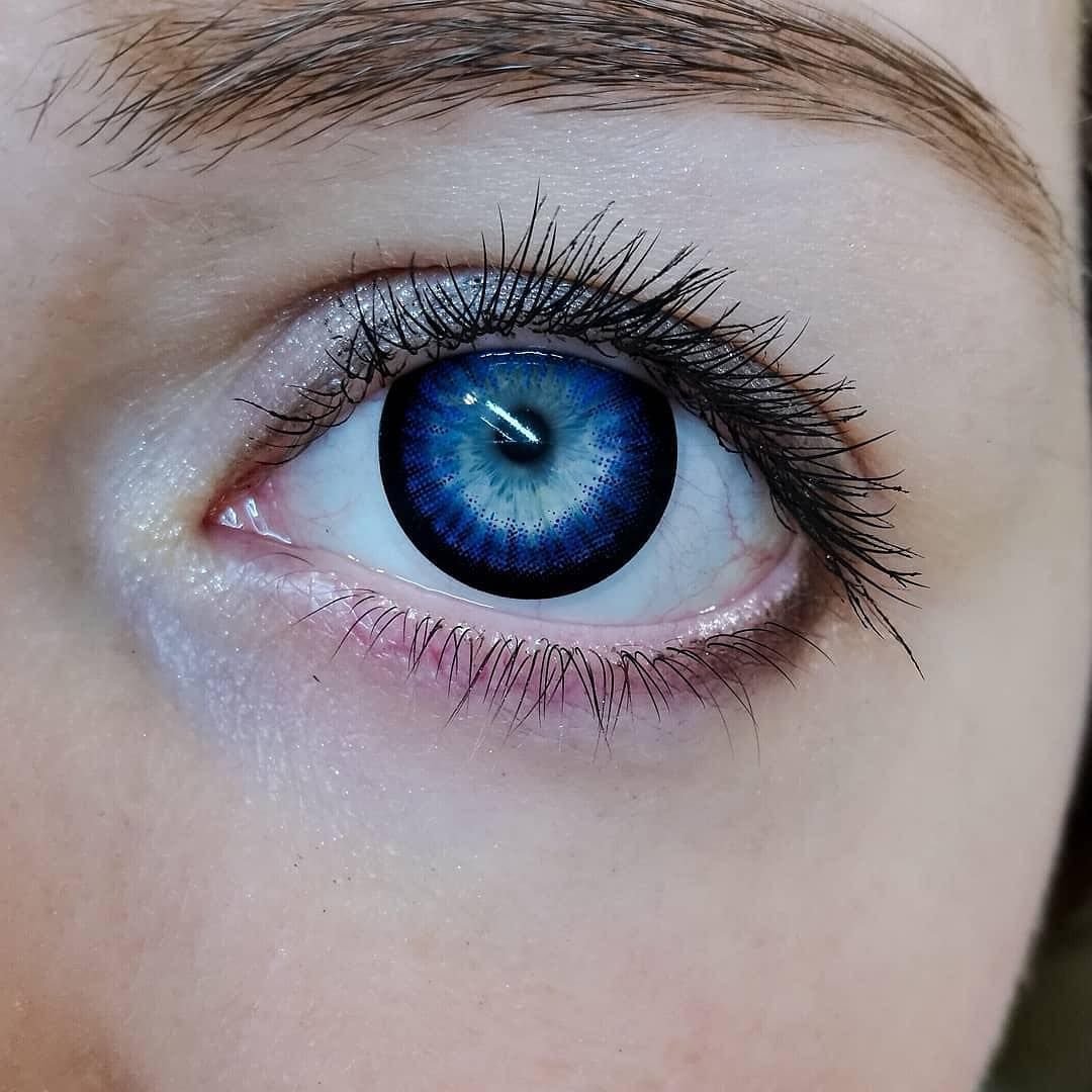 Линзы Electric Blue