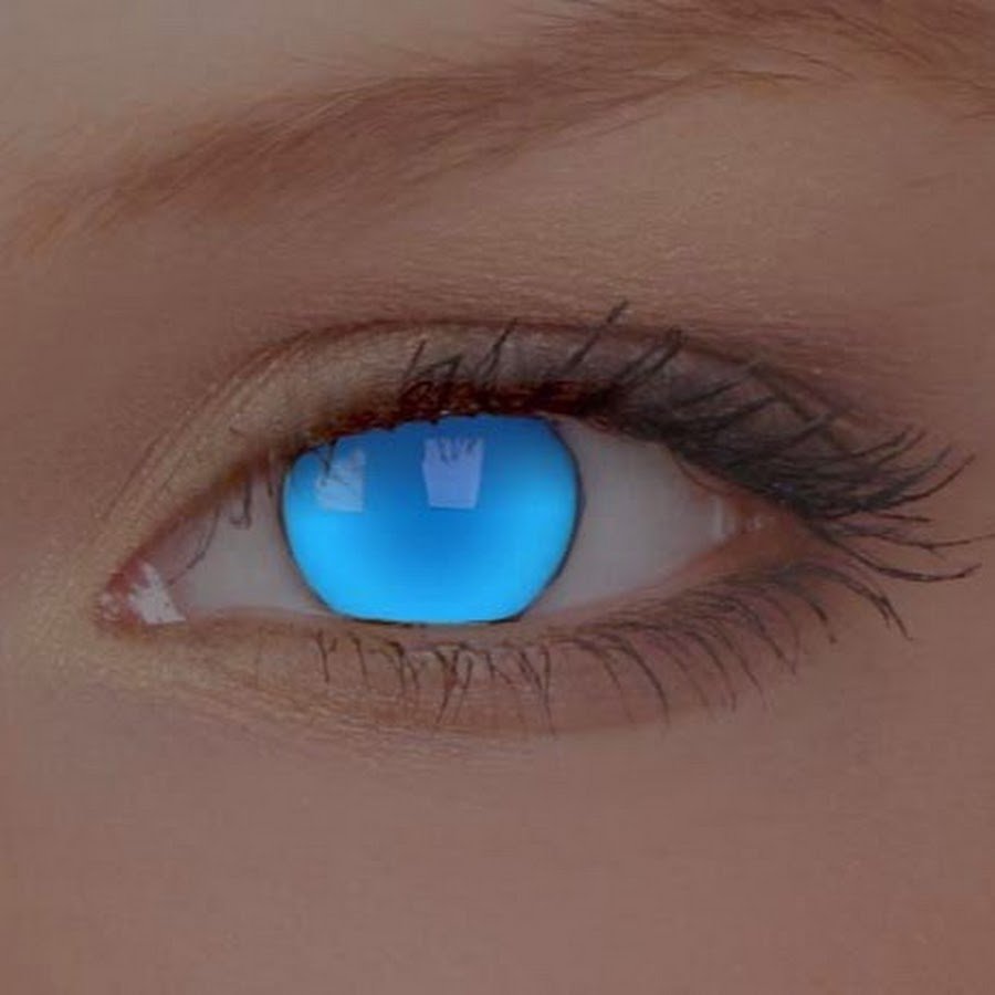 Линзы Electric Blue