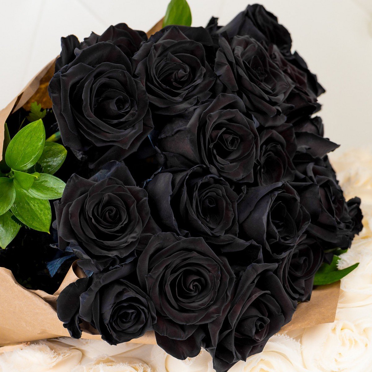 Черная роза цветок