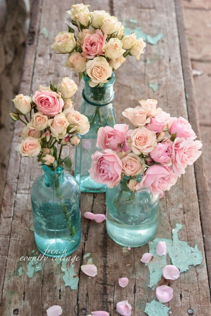 Shabby Chic цветы