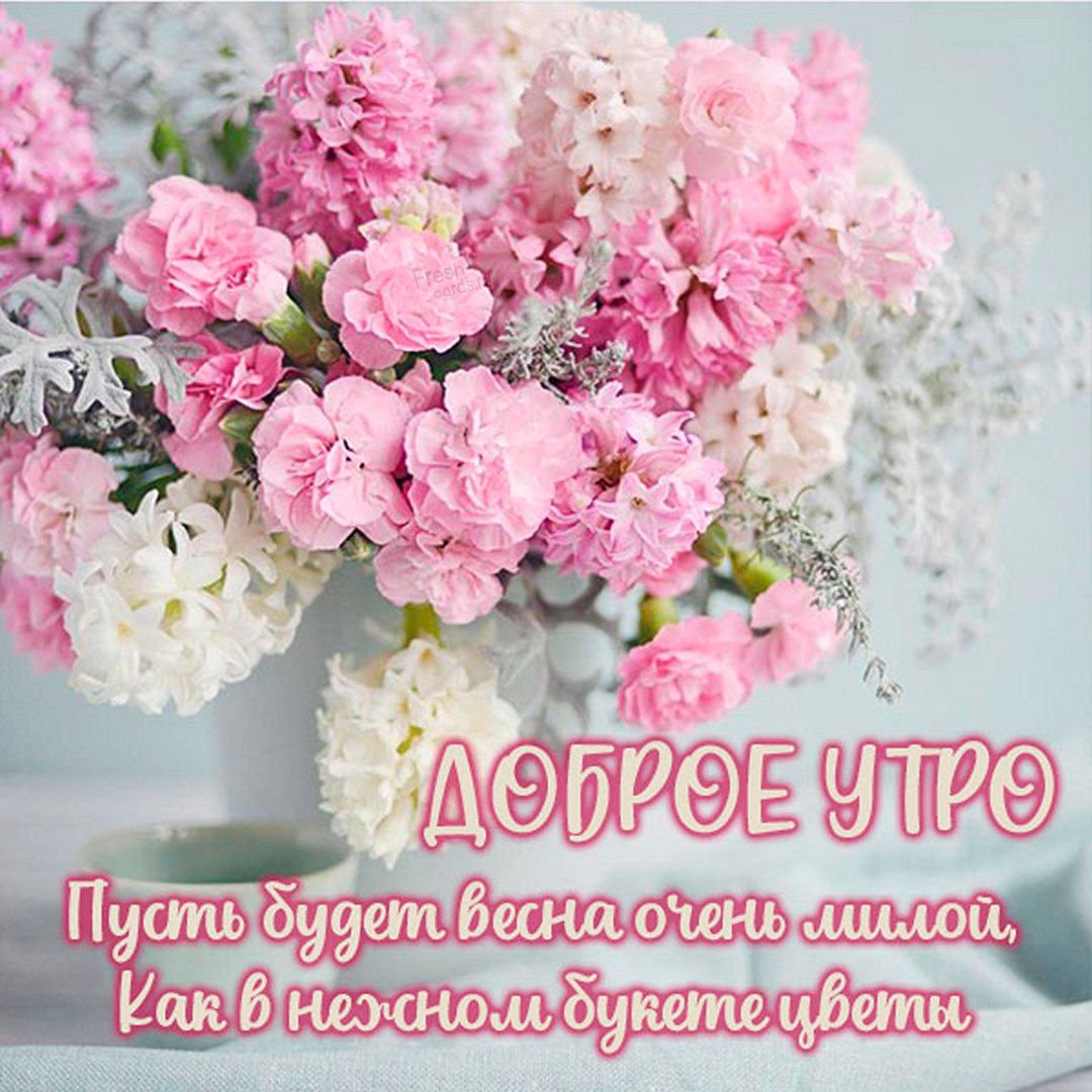 Доброе утро цветы