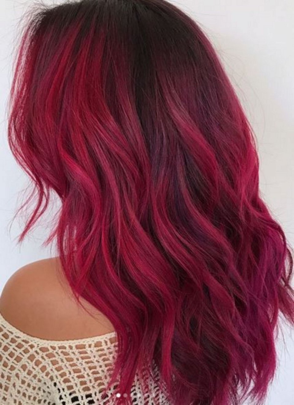 Red Ombre hair
