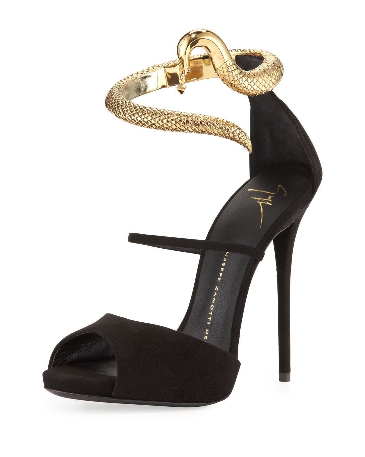 Giuseppe Zanotti Snake Heels туфли