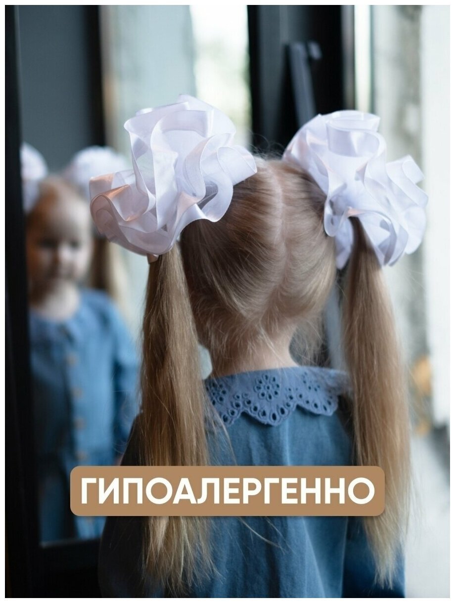 Прическа с бантиками для девочки