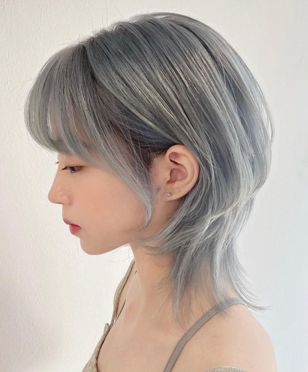 Wolf Cut корейская стрижка