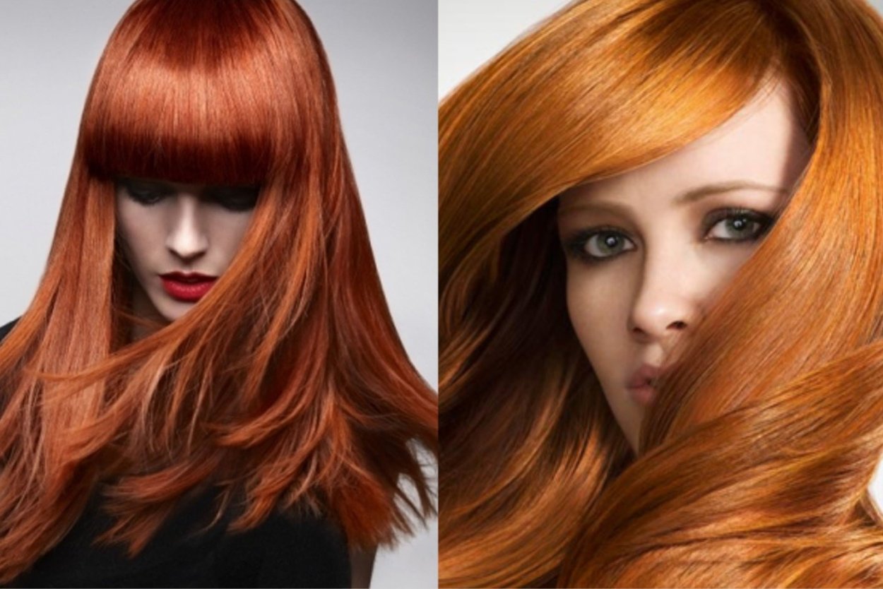 Reddish Brown hair Color