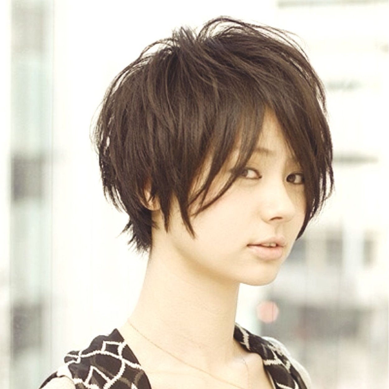 Korean short Hairstyle Боб