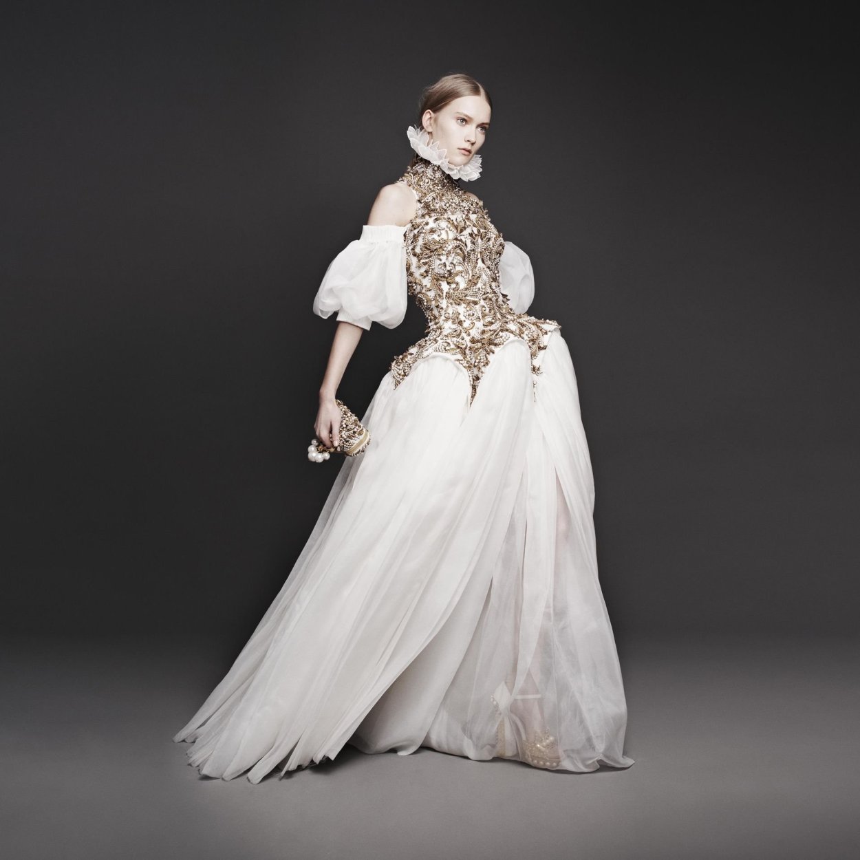 Alexander MCQUEEN стиль Ампир