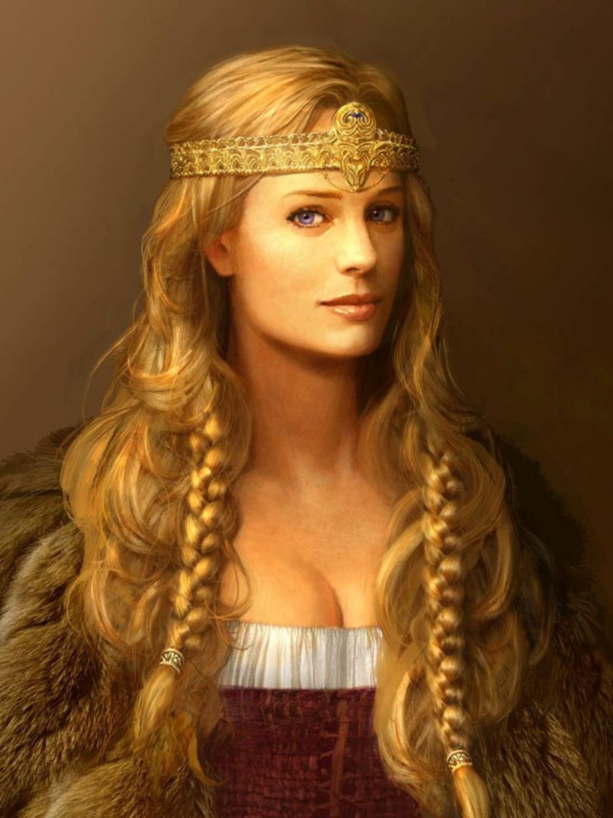 Норвежской царицы Frigg.