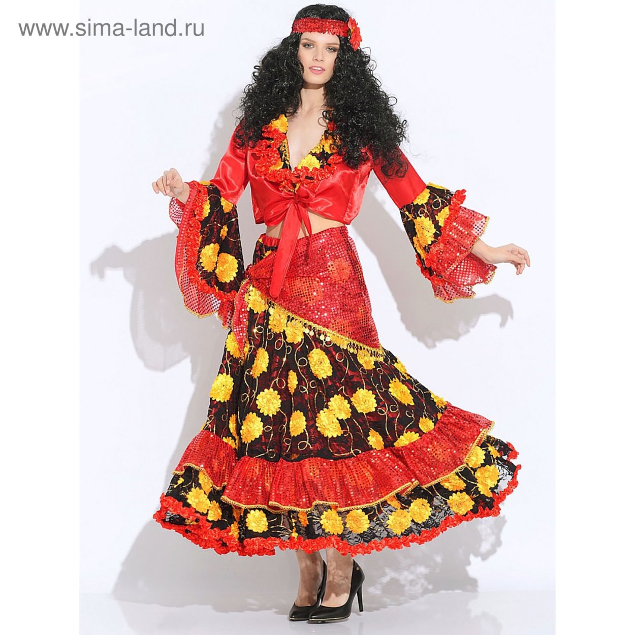 Цыганский костюм женский