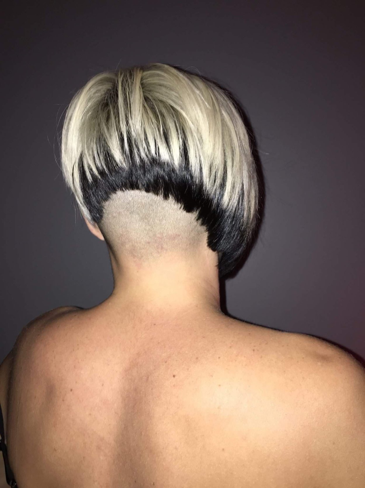 Nape Shave Bob