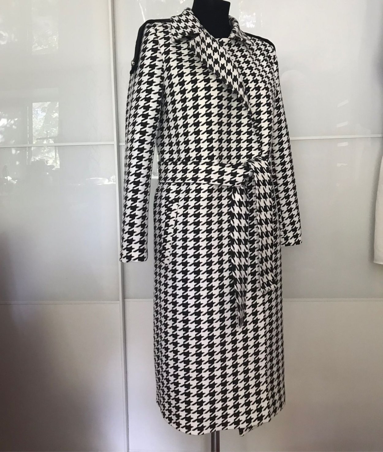 Max Mara пальто гусиная лапка
