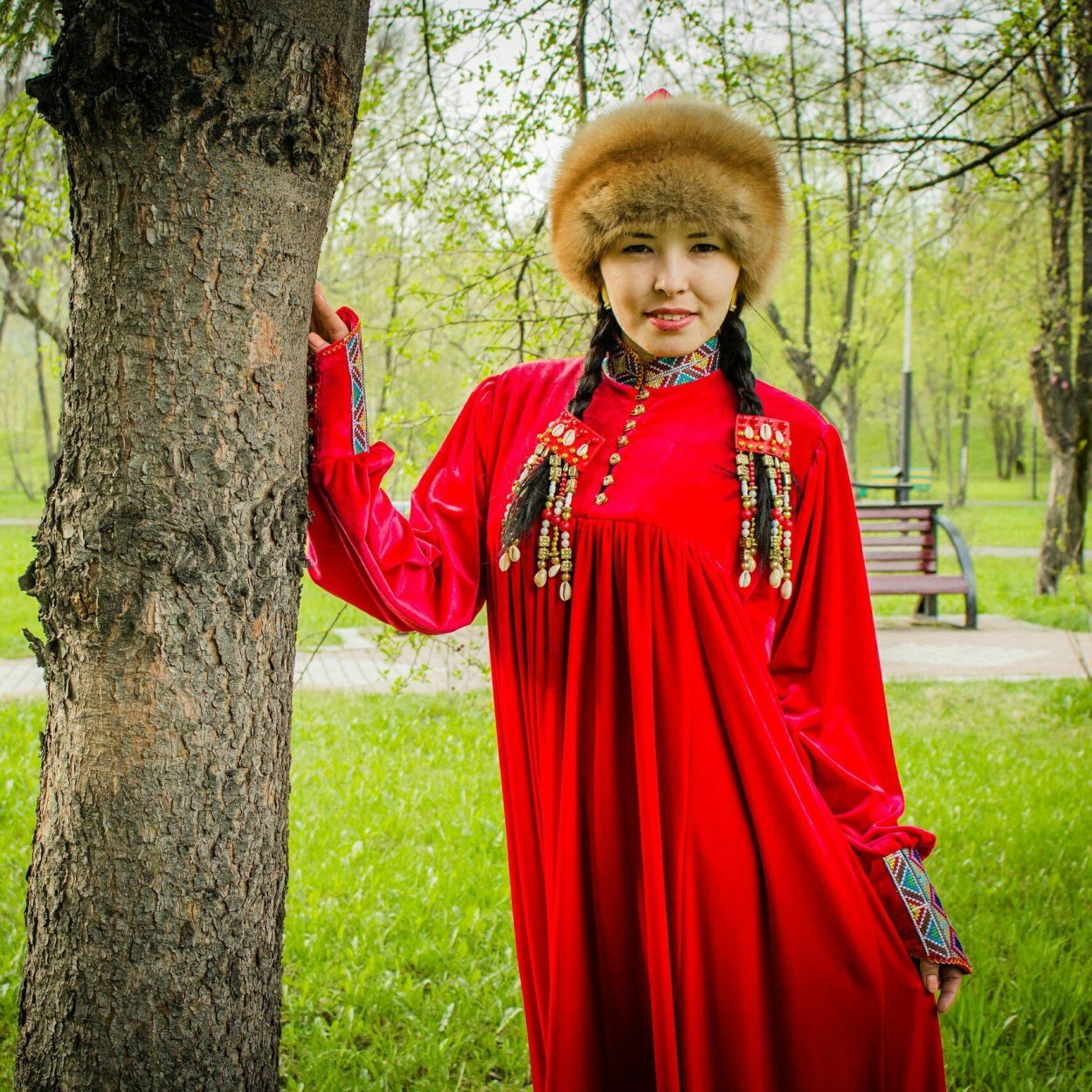 Кумандинцы Алтая национальный костюм