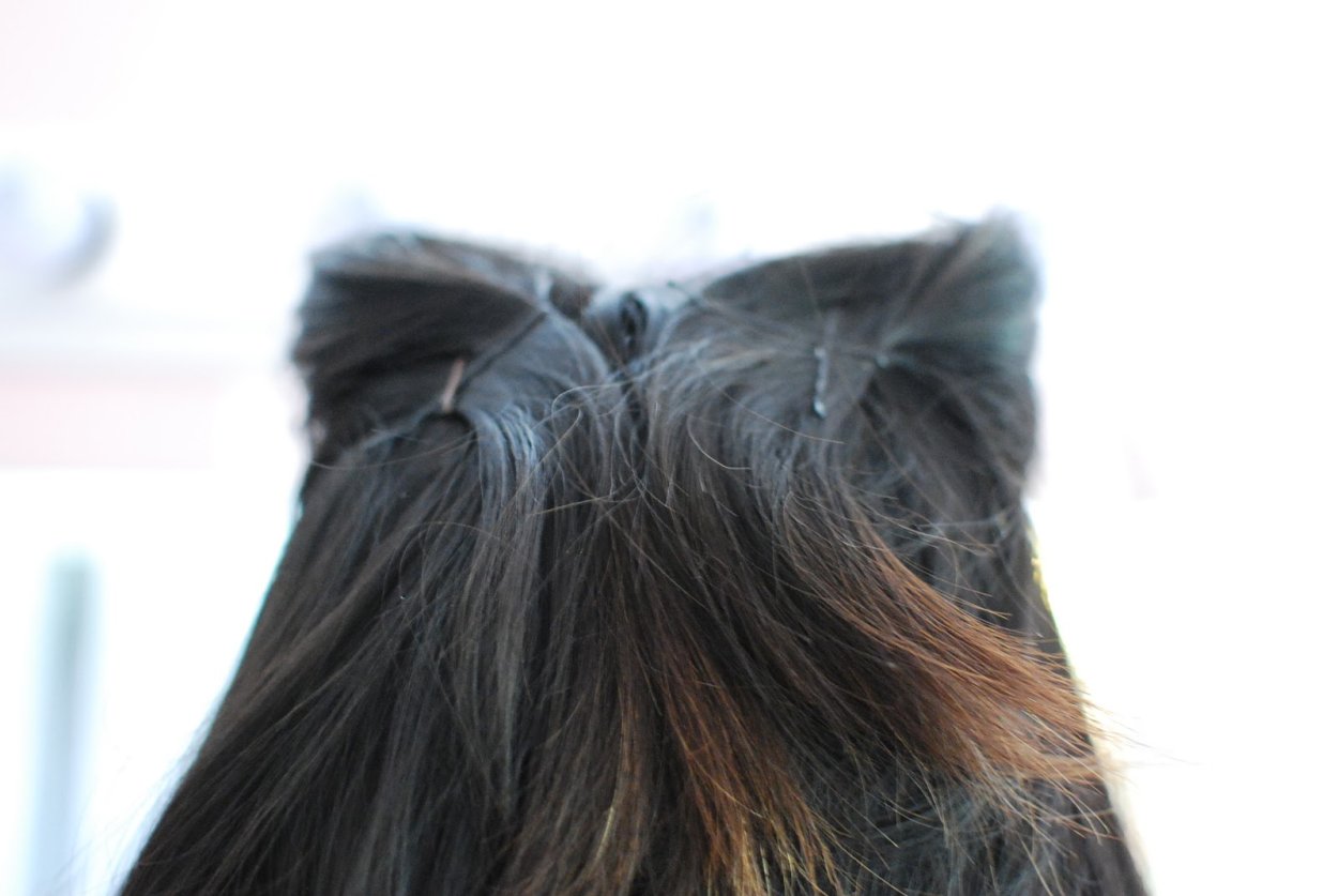 Black Cat Ears Hairstyle