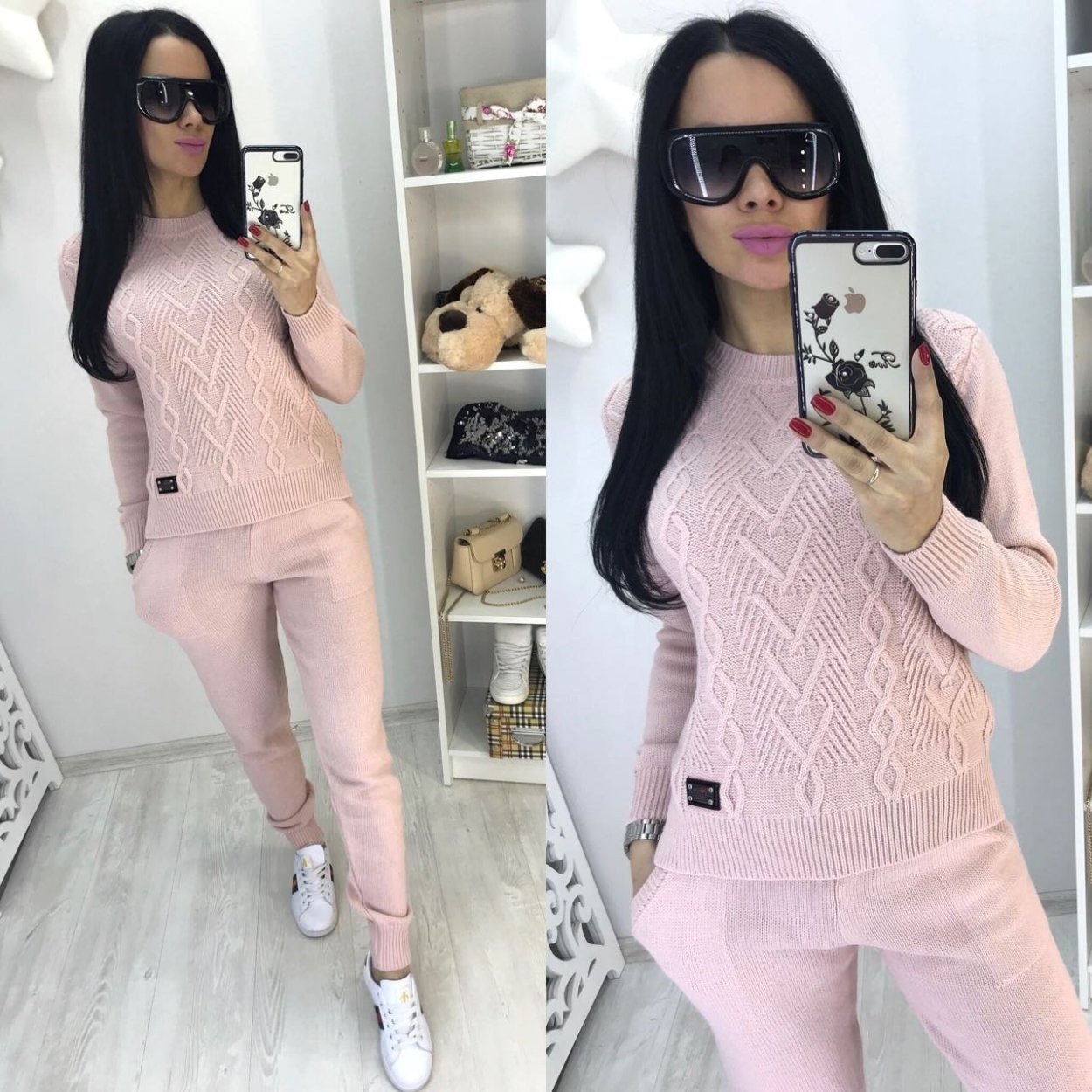 Костюм из кашемира