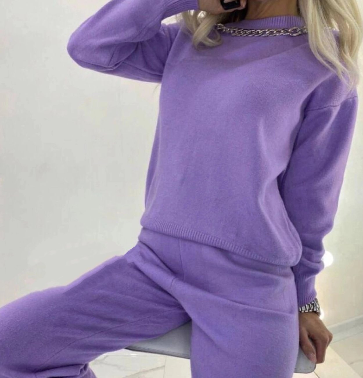 Костюм Wellness sporty Rich серый