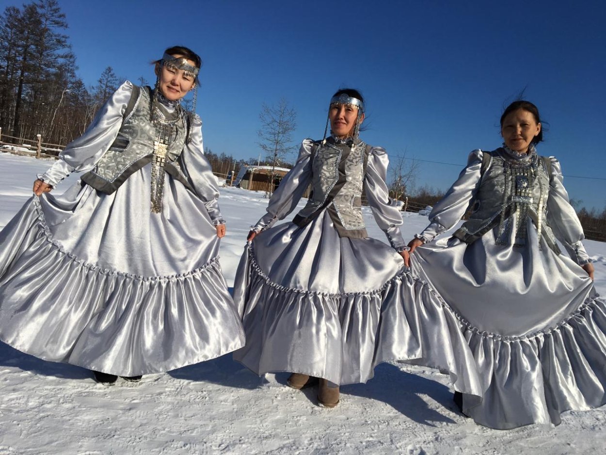 Якутский национальный костюм якуты