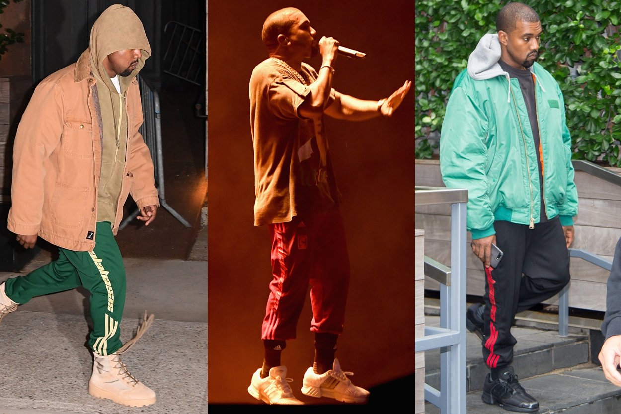 Kanye West Calabasas adidas