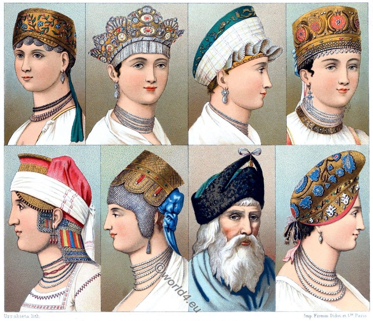 Древние головные уборы