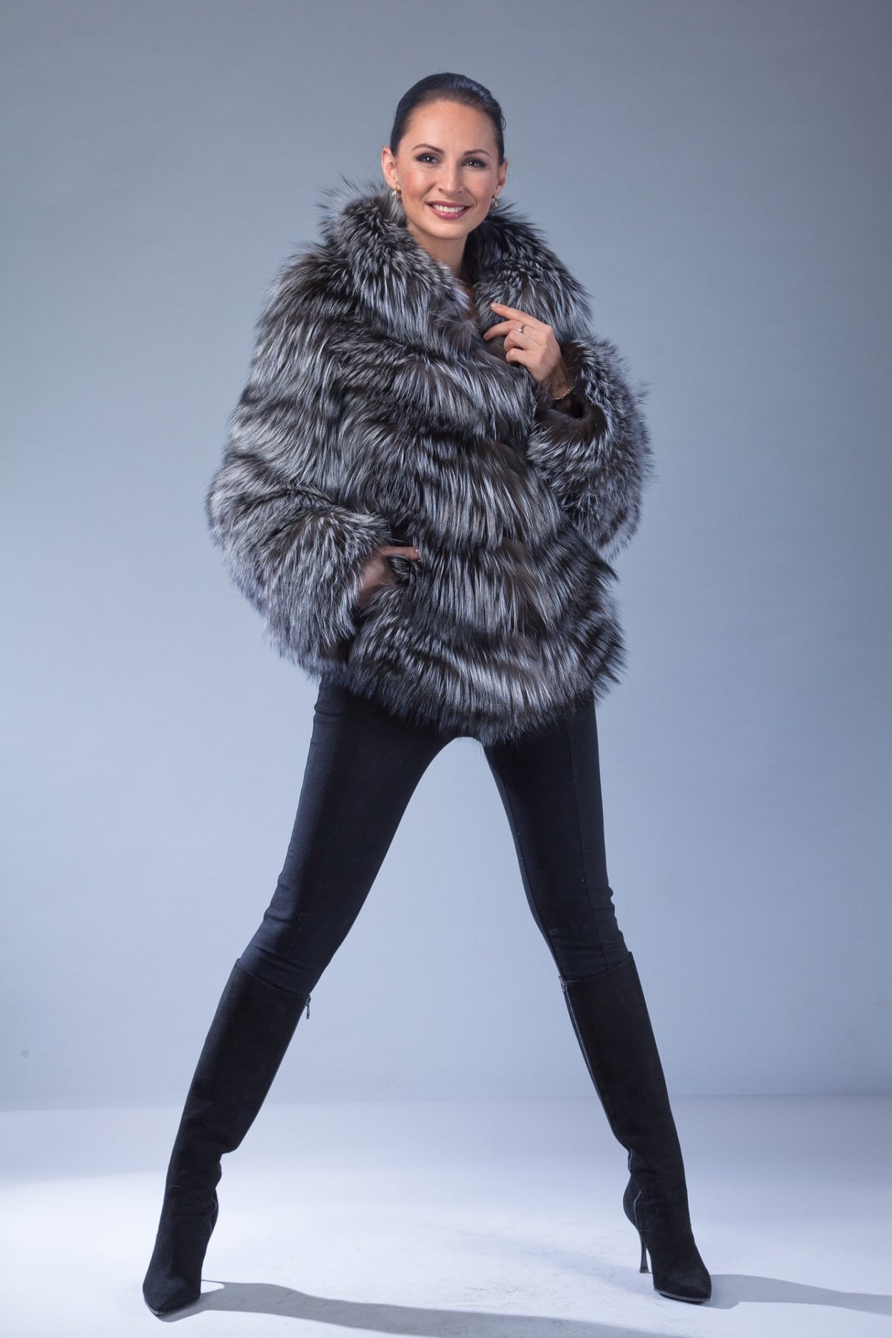 Elena furs чернобурка