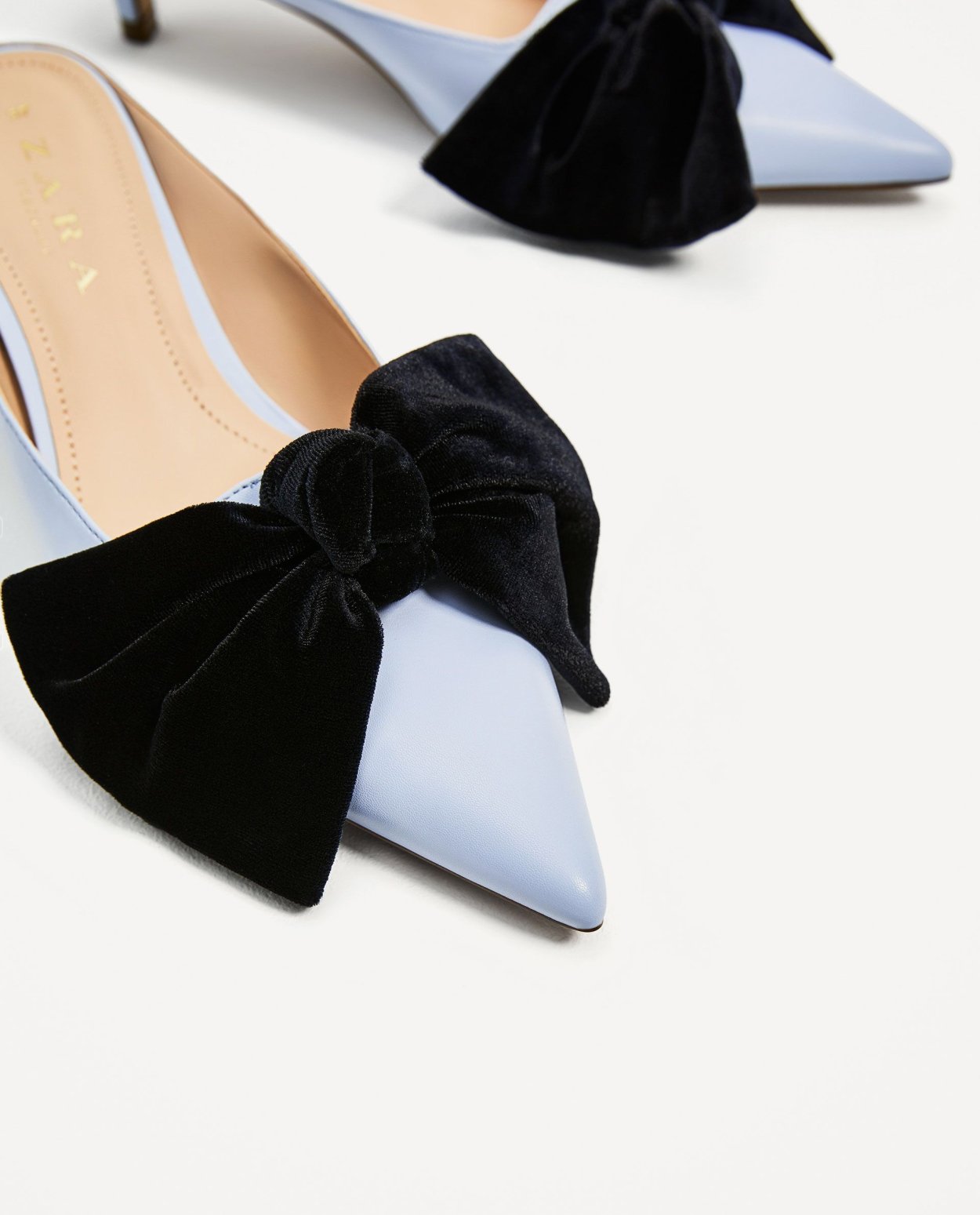 Мюли с бантом Zara