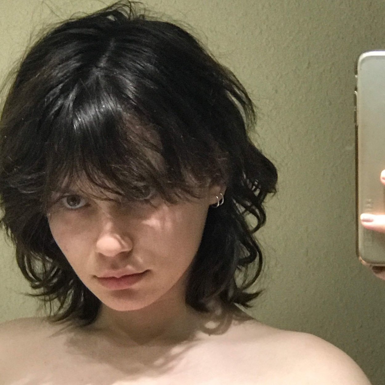Wolf Cut без укладки