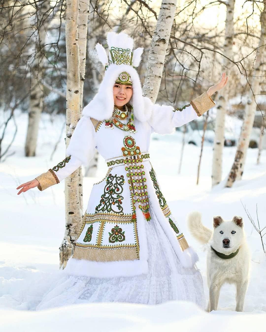 Платье якутяночка
