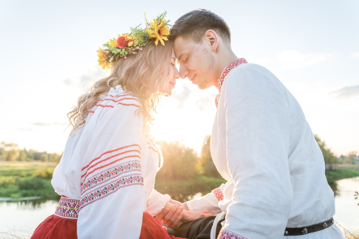 Свадьба в славянском стиле