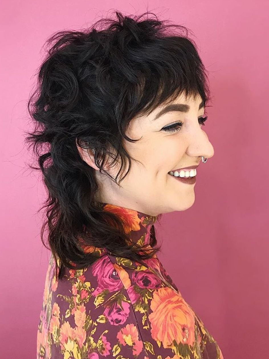 Стрижка «маллет» (Mullet)