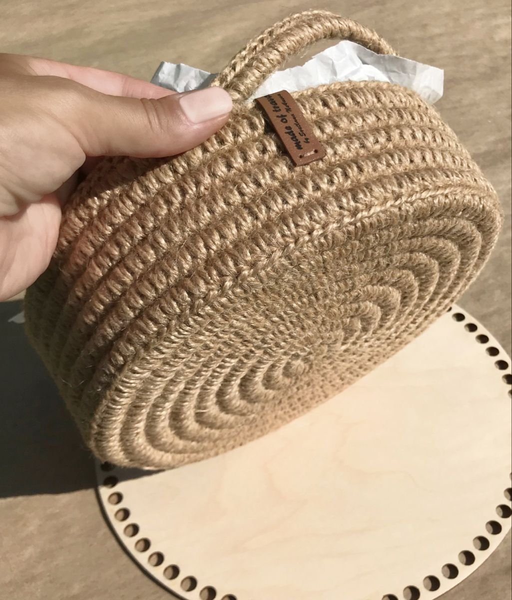 Корзинки из джута