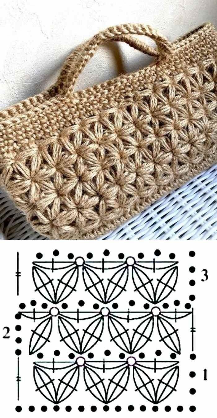 Сумка крючком