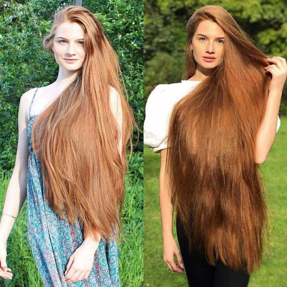 Длинные волосы до колен