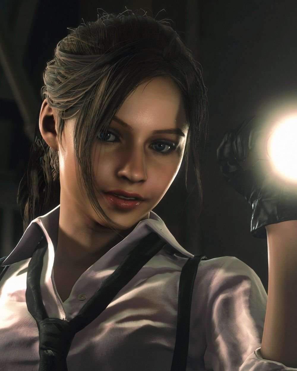 Resident Evil 2 Remake Claire Noir