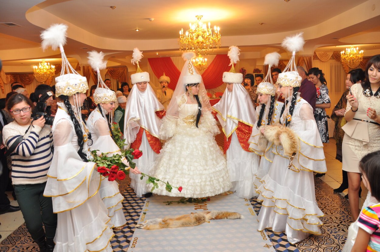 Русско казахская свадьба