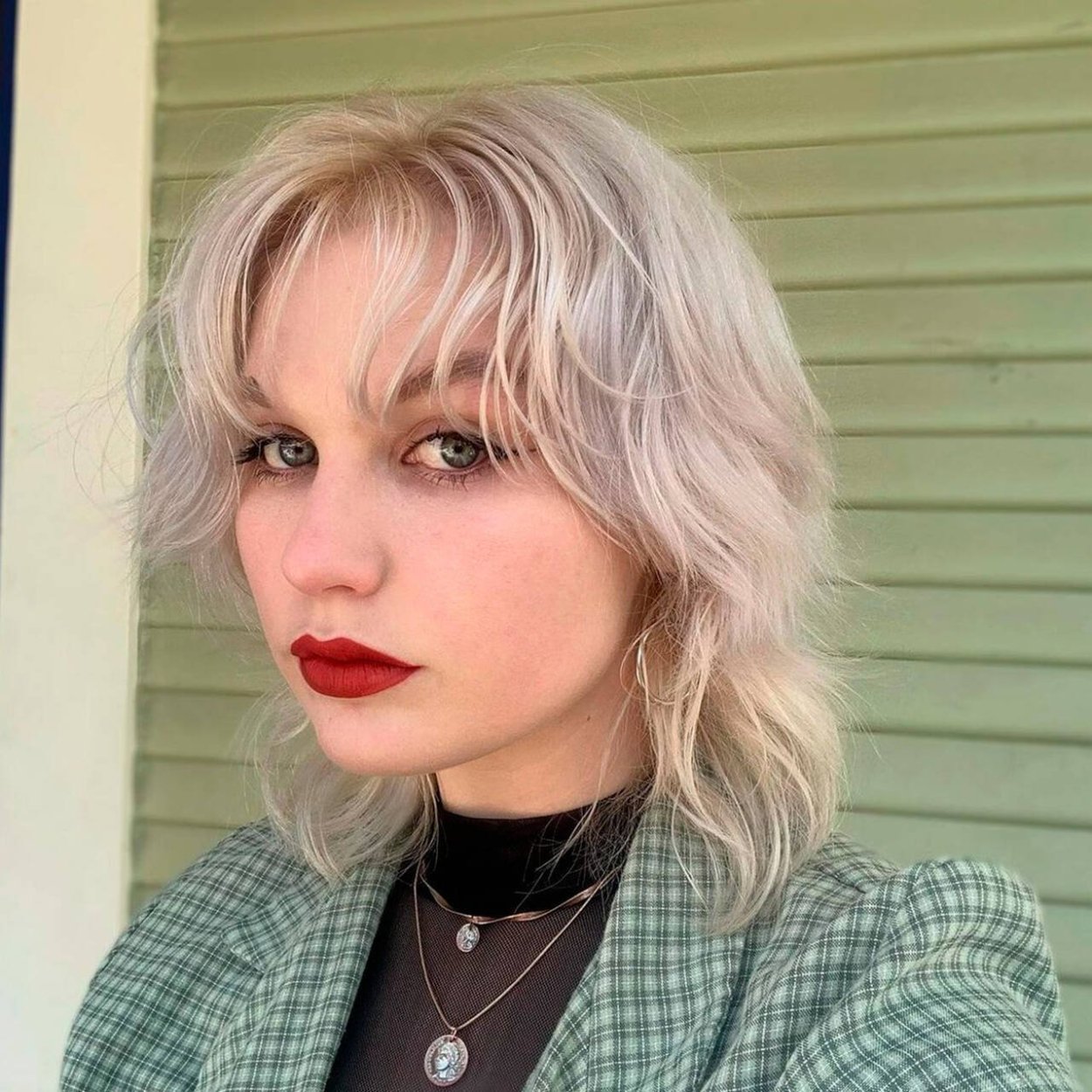 Wolf Cut стрижка женская Mullet