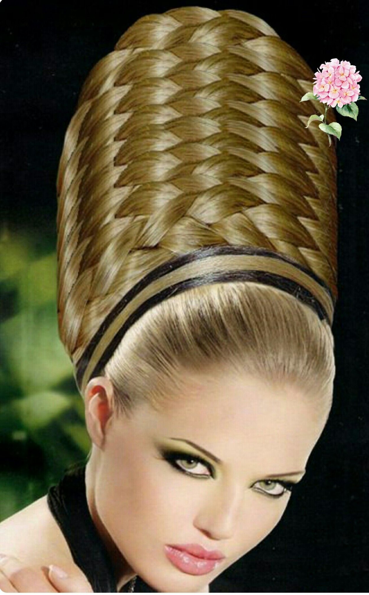 Pin by blond Bouffant