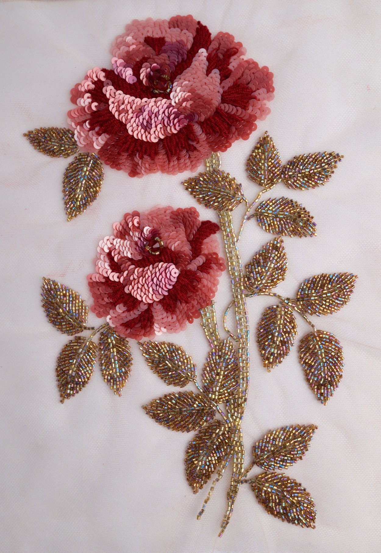 Flowers Embroidery бисер