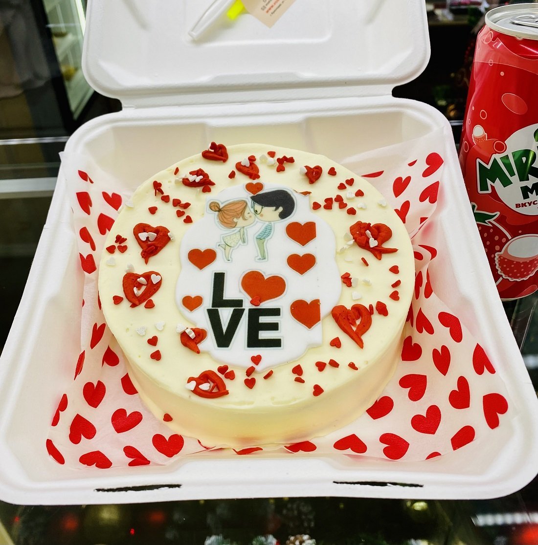 Бенто тортик на годовщину свадьбы