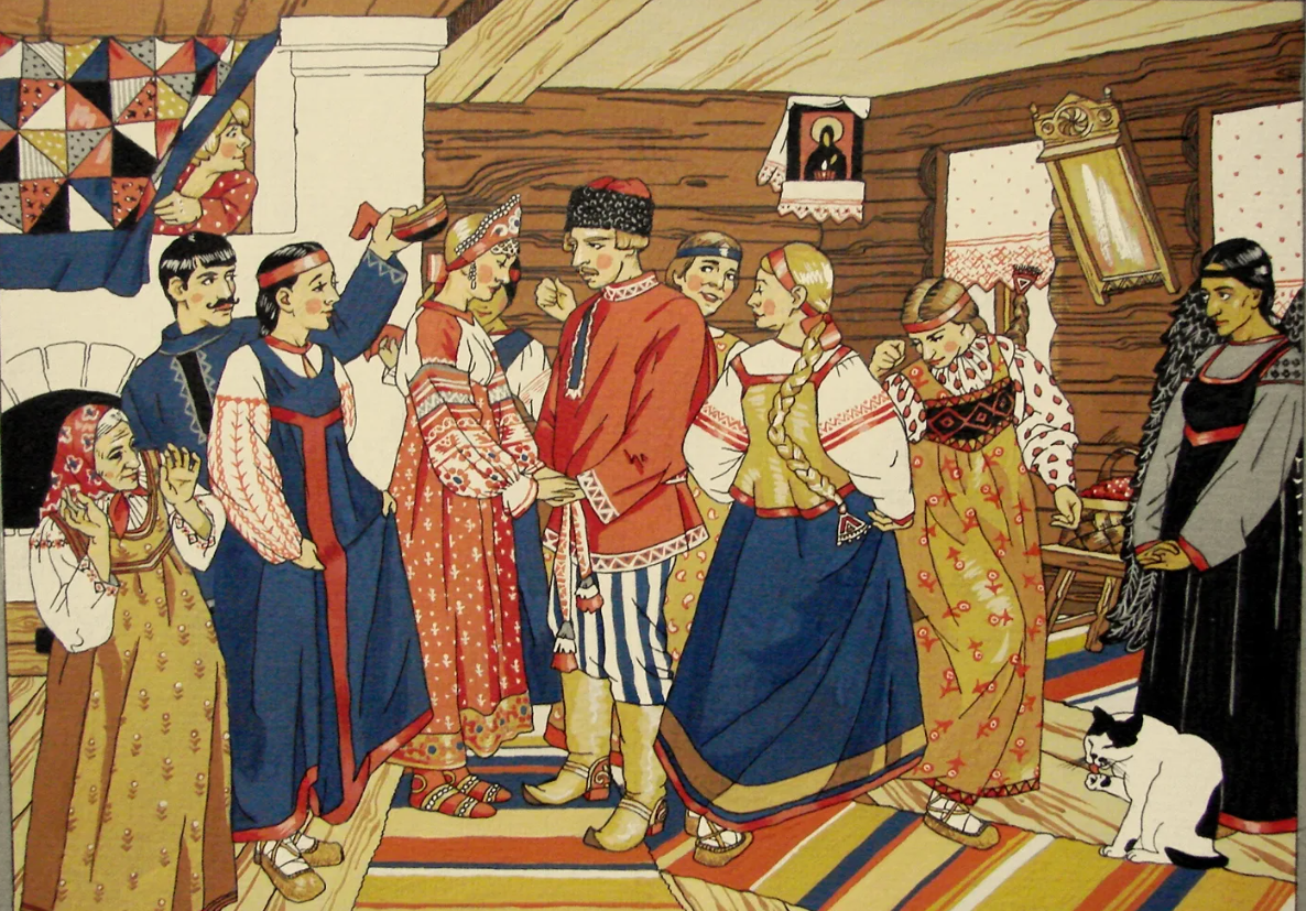 Традиционная русская свадьба