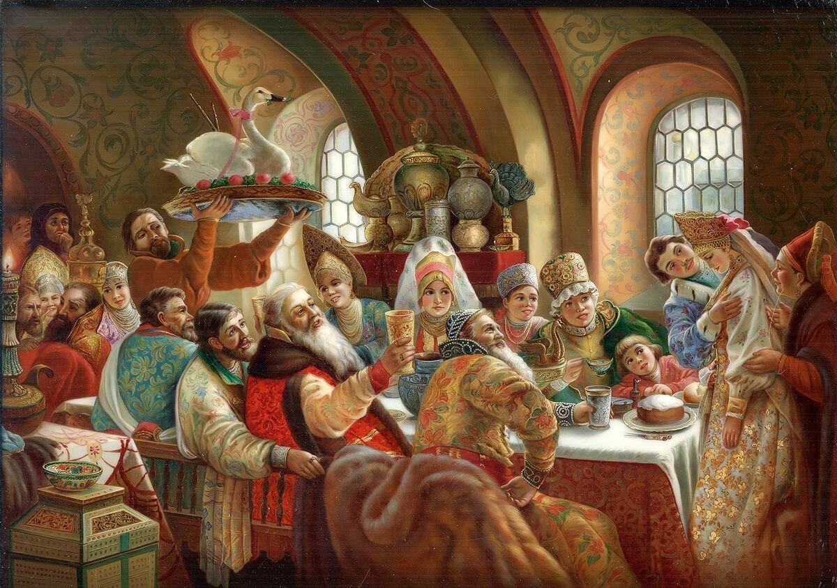 Боярский свадебный пир Маковский