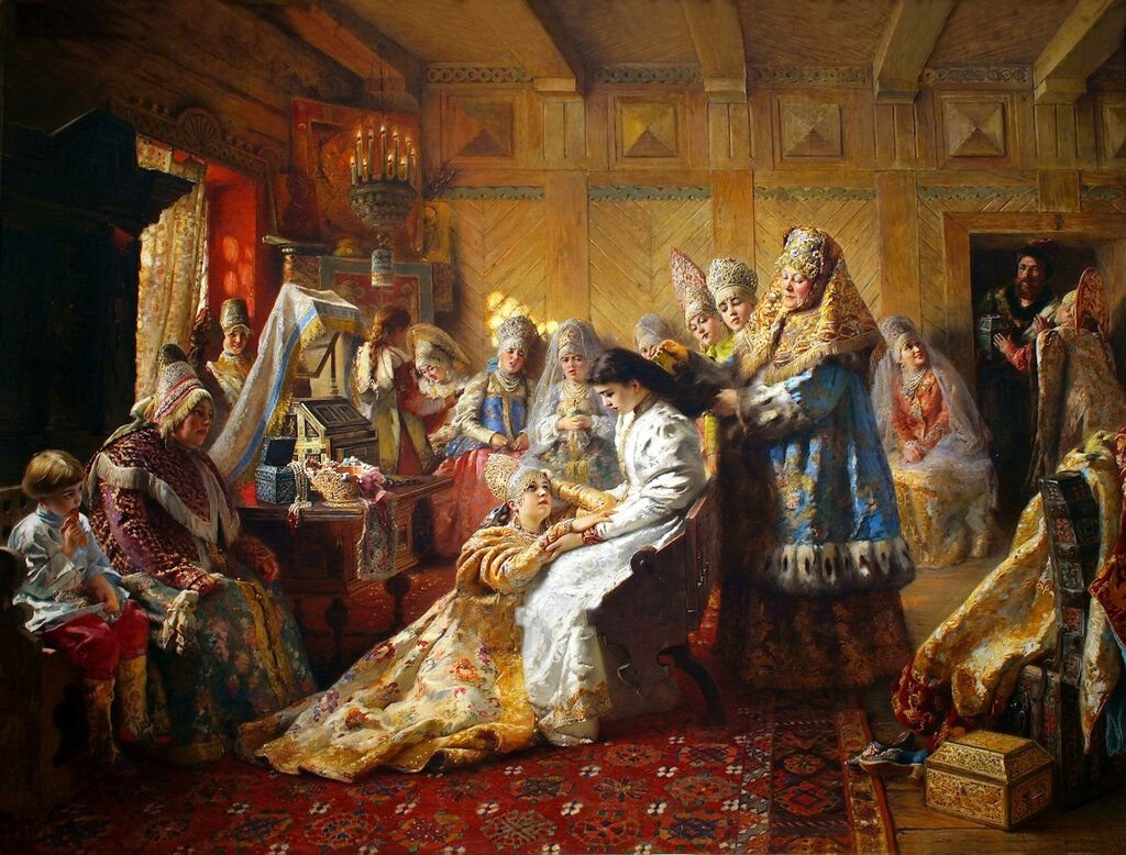 Константин Егорович Маковский под венец